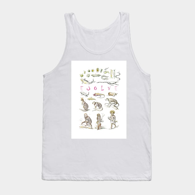 Evolve - Evolution - Life Tank Top by rolphenstien